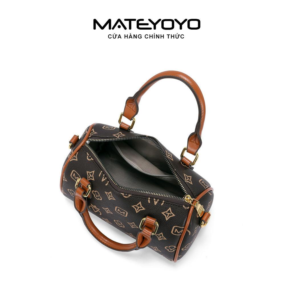 Túi xách nữ MATEYOYO từ da PU phối nơ tay cầm thời trang cho nữ