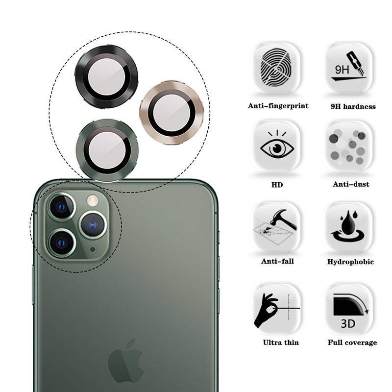 Kính Cường Lực Bảo Vệ Camera Cho Iphone 12 Pro Max Mini Iphone12