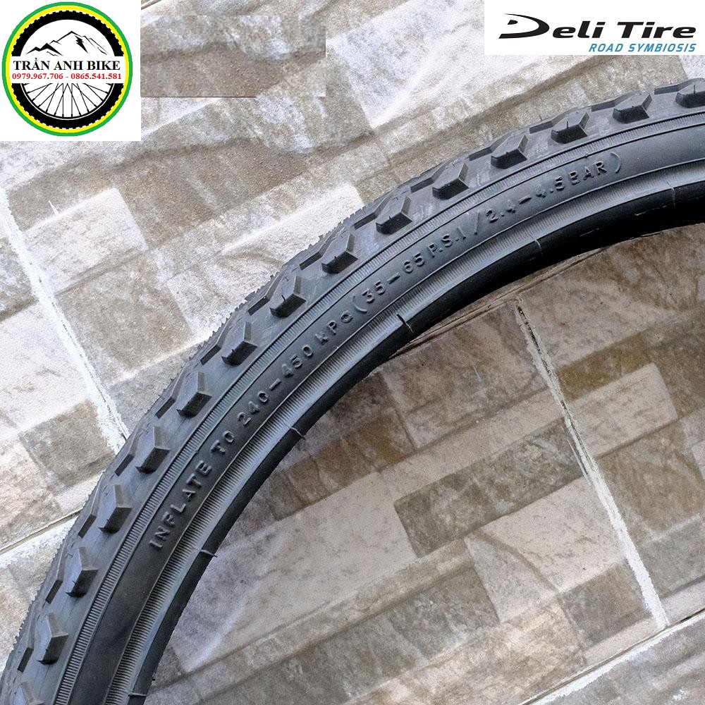 Vỏ lốp xe đạp Deli Tire 24x1.75 S176A