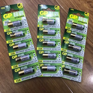 [Chính Hãng] - Vỉ 5 Viên Pin 12V 23A / 27A Hãng GP Pin Điều Khiển Cửa Cuốn, Remote, V..V