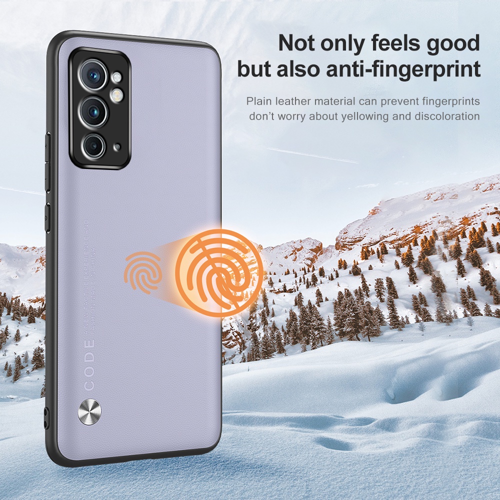 Bao da điện thoại chống sốc màu trơn cho Oneplus 9RT One Plus 9RT 9RT MT2110 6.62"