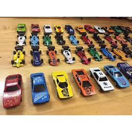 Bộ 50 ô tô đồ chơi mini xe đua màu sắc cho bé