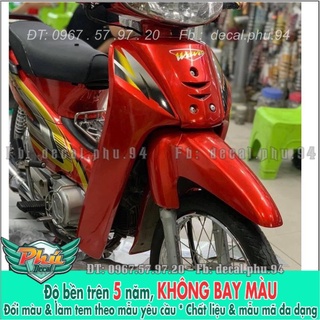 Tem rời Wave Nhỏ Đỏ Candy (B) -1