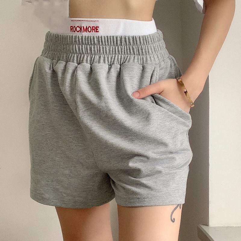 Quần shorts thun nữ mẫu basic dễ mặc