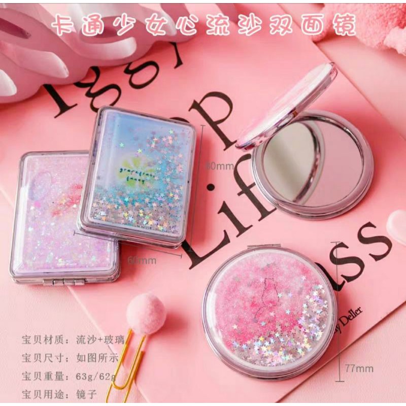 [Mã LIFE1404ALL giảm 10% đơn 50K] Gương Nước Nhũ Gấp Gọn Bỏ Túi