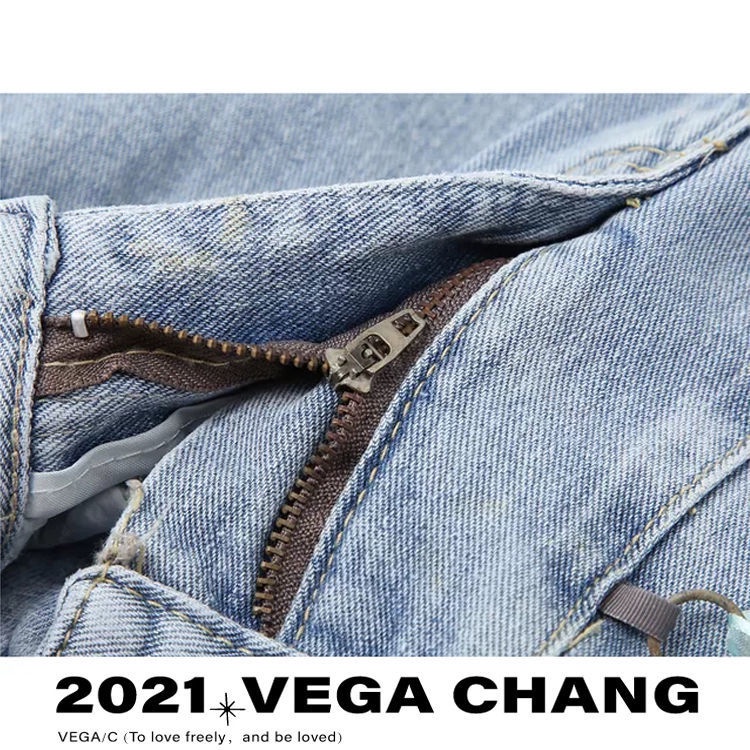 Autumn fashion European and American style high-waisted jeans for women #14