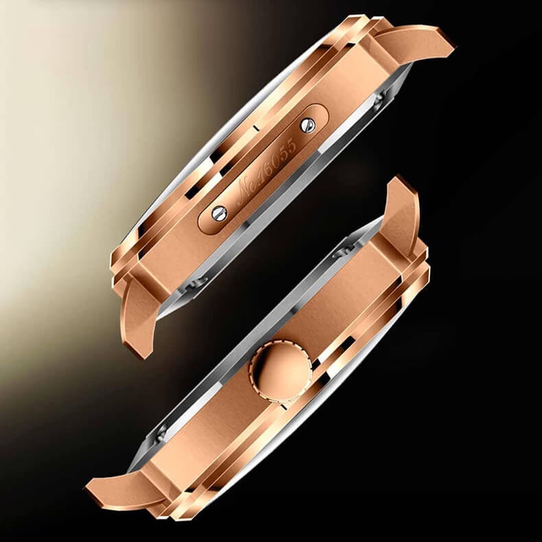 Đồng Hồ Nam LOBINNI No.16055-2 Chính Hãng BH 24T Chịu Nước 50m Kính Chống Xước Dây Da Cao Cấp (Máy Cơ Tự Động)