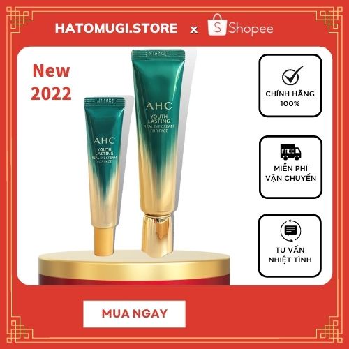 (Chính_Hãng) Kem mắt AHC Youth Lasting Real Eye Cream - Fullsize (30ml) &amp; Minisize (12ml)