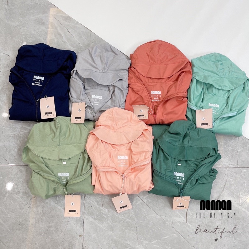 ❣️ Áo chống nắng dáng dài kín 2 lớp siêu đẹp. 7 màu size M L XL
