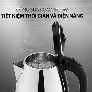 ẤM ĐUN SIÊU TỐC INOX 1.8L