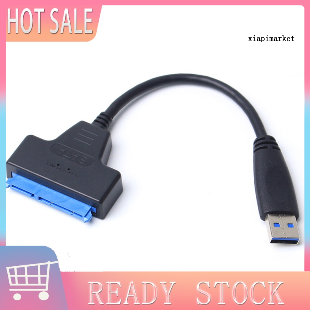 LOP_USB 3.0 to SATA 22 Pin 2.5 Inch Hard Disk Driver SSD Adapter Cable Converter