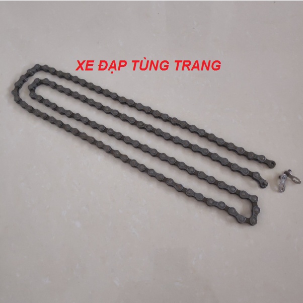 Xích / sên XE ĐẠP KMC Z51 + khóa KMC / Nguyên bản sản xuất tại nhà máy Đài Loan . Cực bền