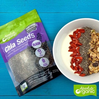 Hạt chia Úc Absolute organic chia seed 250g