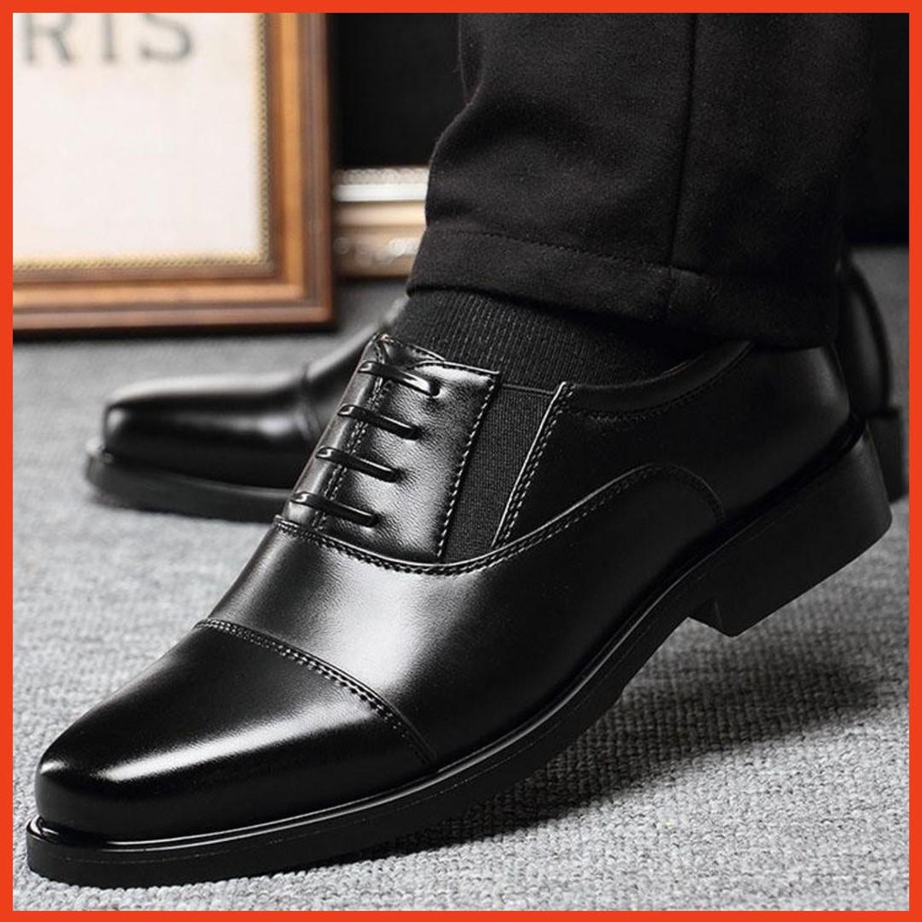 Giày Nam Công Sở Lịch Lãm Kiểu Dáng Giả Dây Cột Phù Hợp Mọi Lứa Tuổi size 39 đến 43 SQOTH(ĐÓNG HỘP)