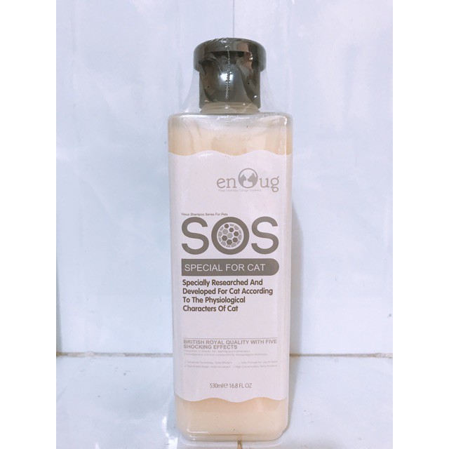 Sữa Tắm SOS lưu hương lâu, loại bỏ mùi hôi cho Chó Mèo