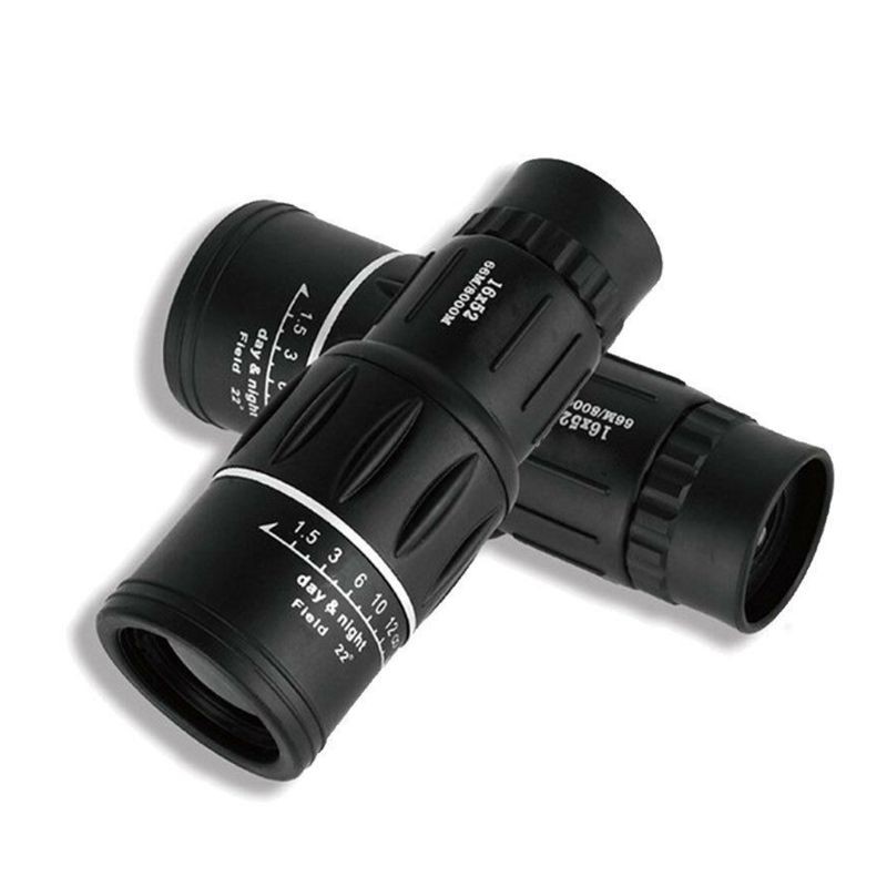 Bang♔ 16x52 Zoom Hiking Monocular Telescope Lens Camera Night Vision HD Scope Phone Clip Holder