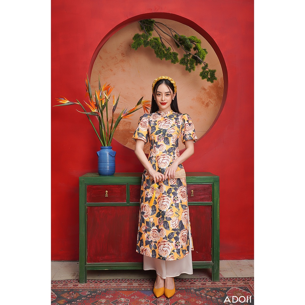 Váy Nữ Hoạ Tiết Hoa Tay Rập Ly Thời Trang Cao Cấp NORICK | BigBuy360 - bigbuy360.vn