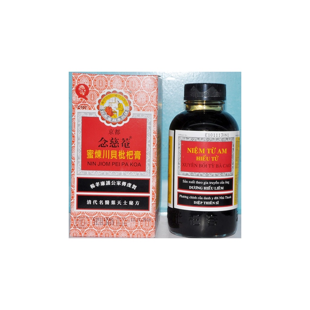 Siro bổ phổi Niệm từ am Hiếu tử – Xuyên bối Tỳ Bà Cao – Chai 150 / 300ml