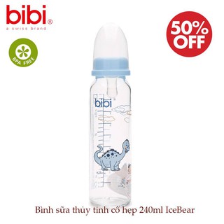 Bình thủy tinh cổ hẹp Bibi