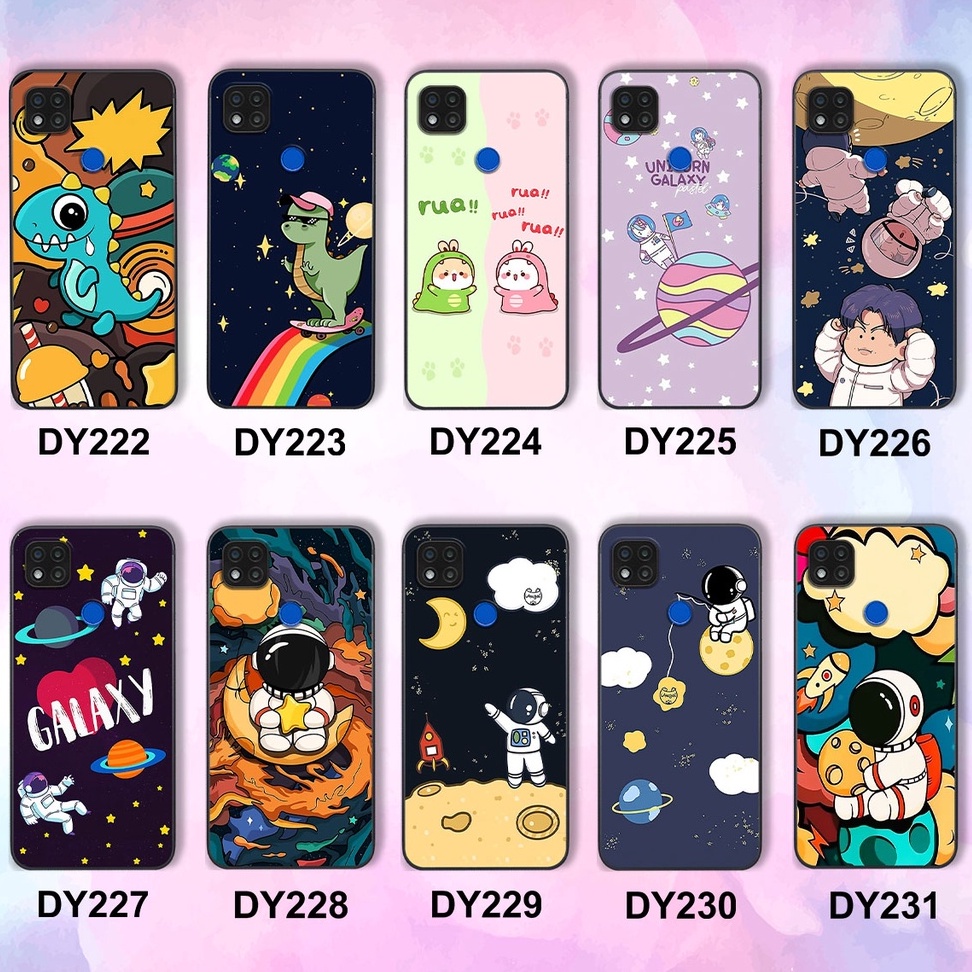 Ốp lưng xiaomi redmi 9c phi hành gia dễ thương