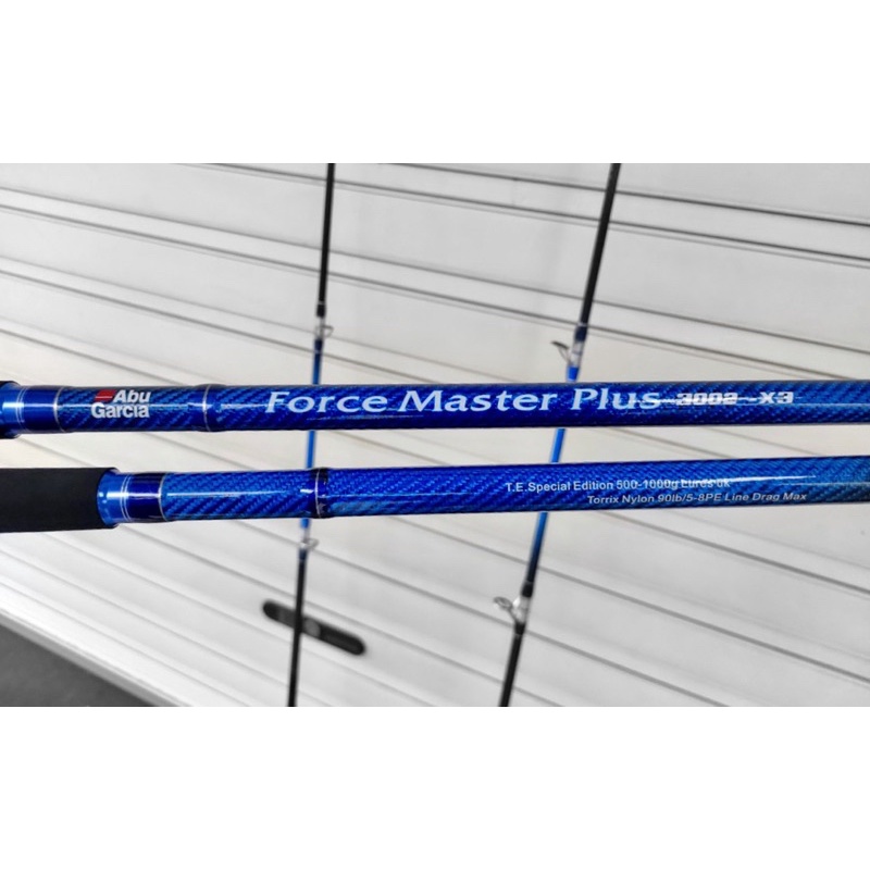 cần câu siêu bạo lực Abu Garcia Force Master Plus khoen Fuji