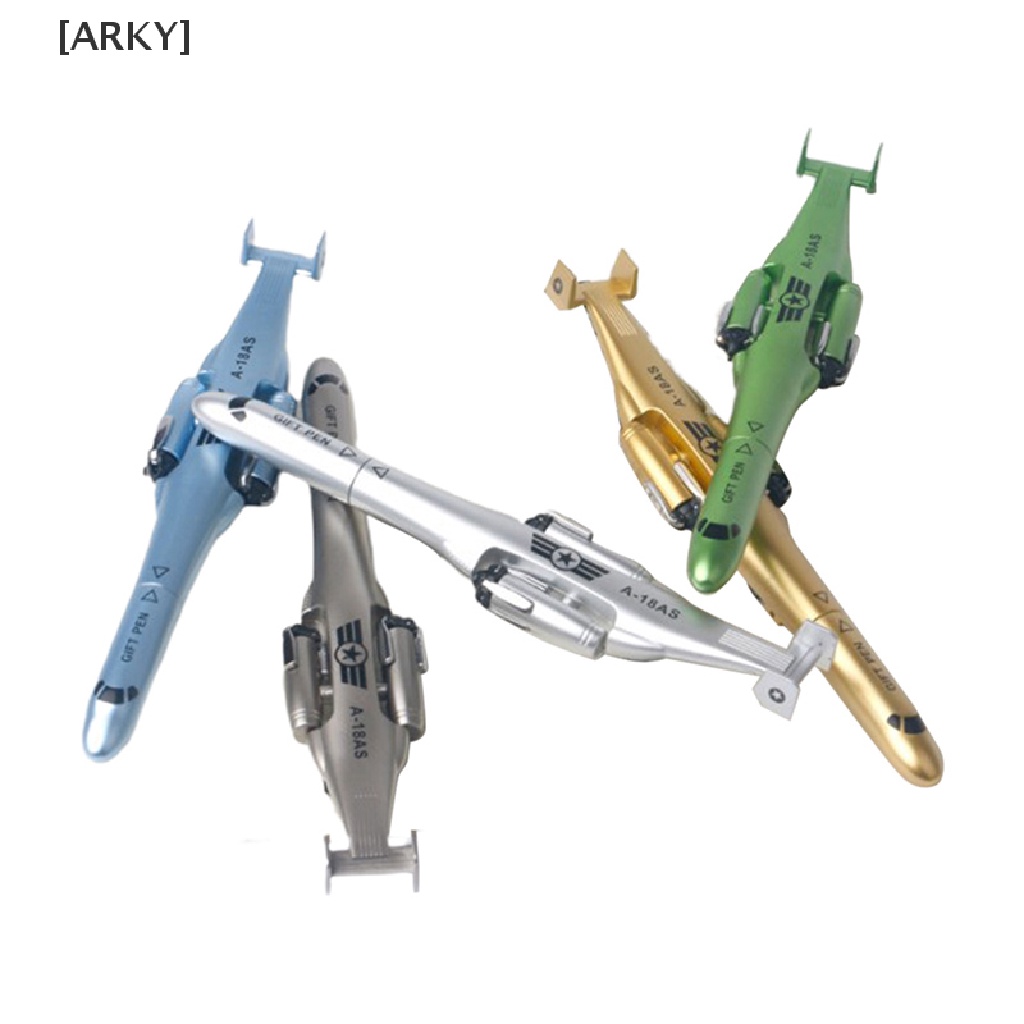 Bút Mực Gel Ngòi 0.5mm Hình Máy Bay Trực Thăng Sáng Tạo Cho Học Sinh
