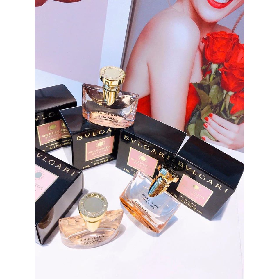 Nước hoa mini nữ Bvlgari Splendida Rose Rose 5ml chính hãng giá sỉ  - M112