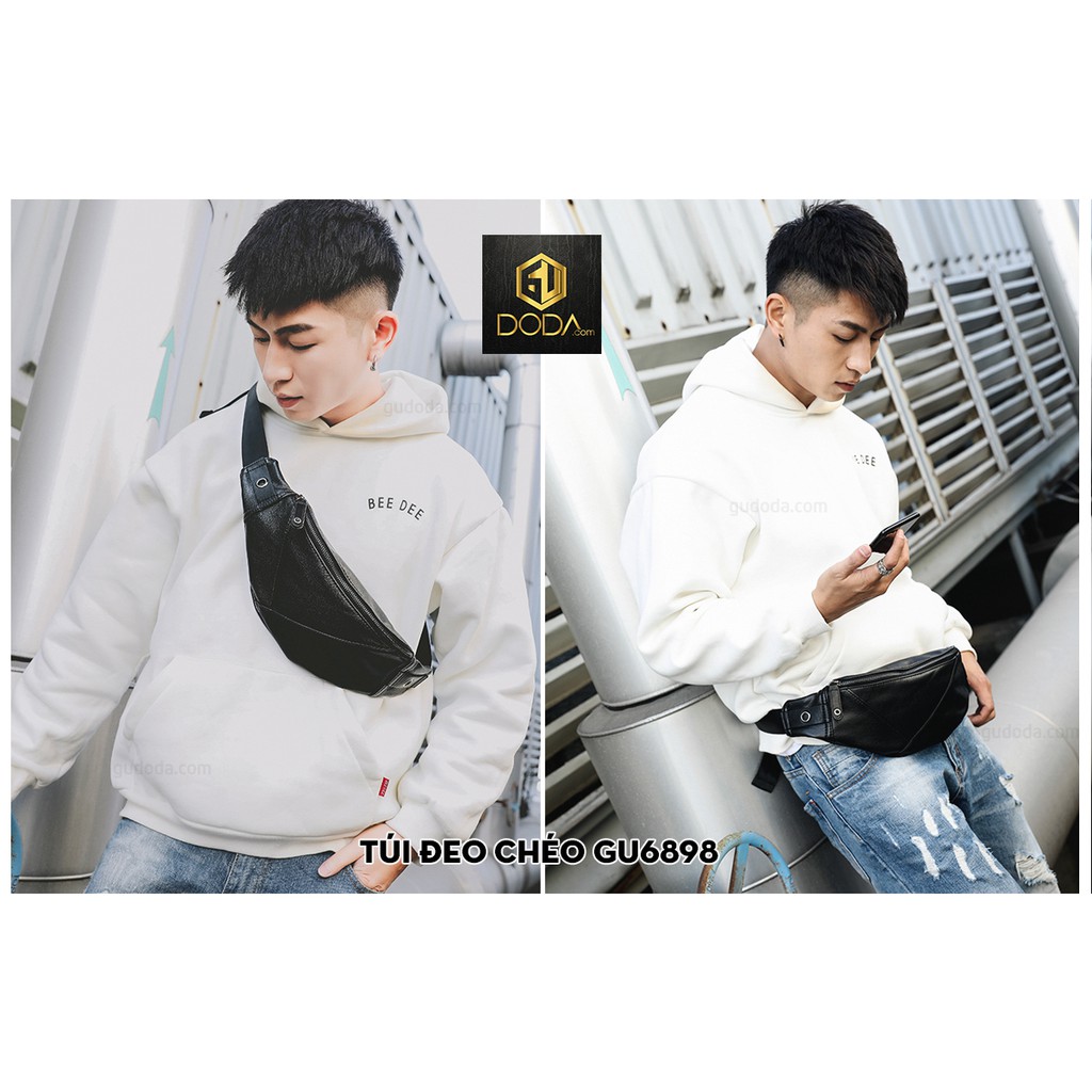 Tui Đeo Chéo Nam - Túi Ngực GU6898 chất liệu Da cao cấp Thời trang 2019 | BigBuy360 - bigbuy360.vn