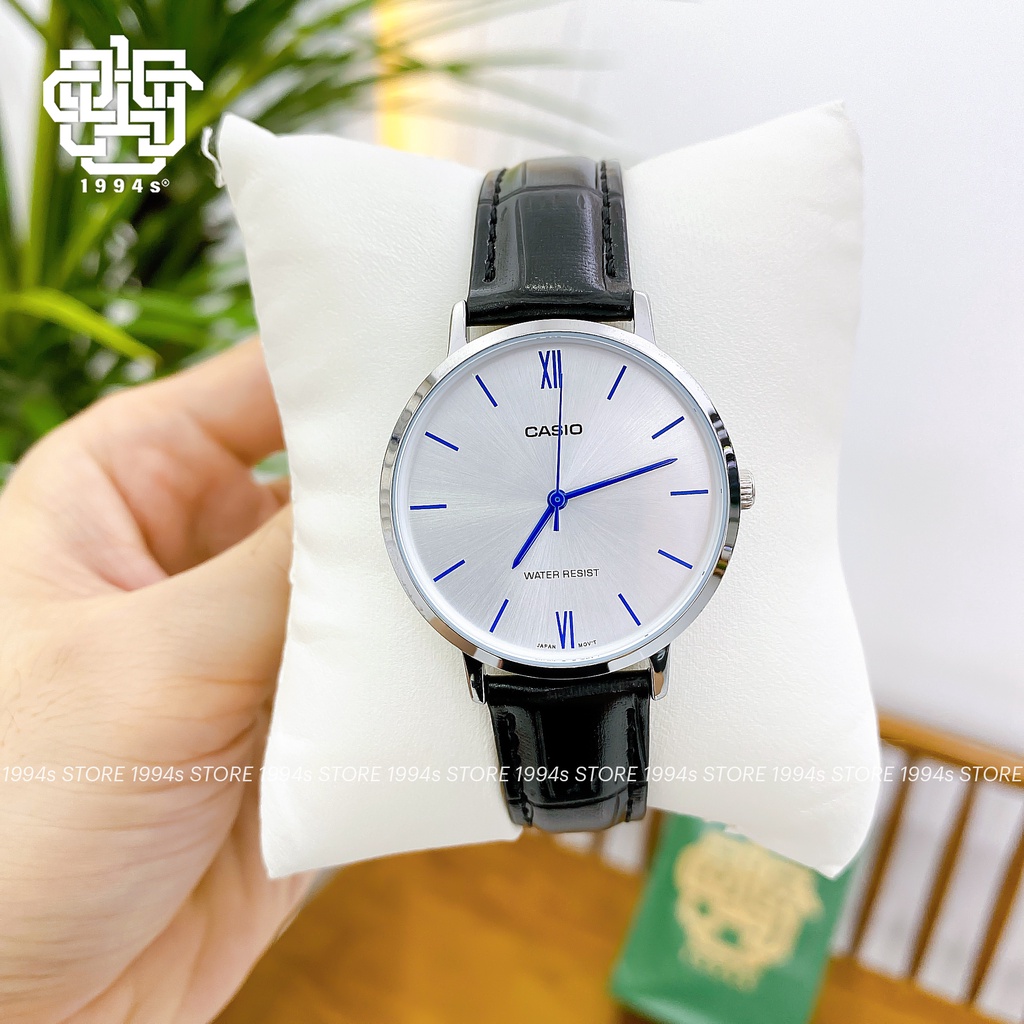 Đồng hồ nữ Casio LTP-VT01L-7B1 dây da, chống nước, hàng chính hãng
