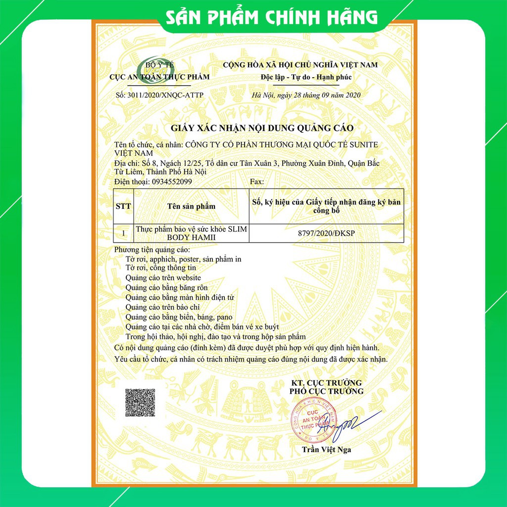 [CHÍNH HÃNG] Giảm cân cấp tốc Slim Hamii thế hệ mới Chính Hãng Sunite - Hộp 20 Viên Sủi | BigBuy360 - bigbuy360.vn