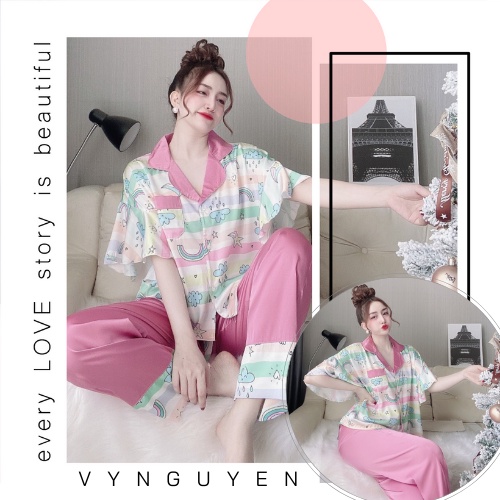 Đồ bộ cánh tiên lụa cao cấp
