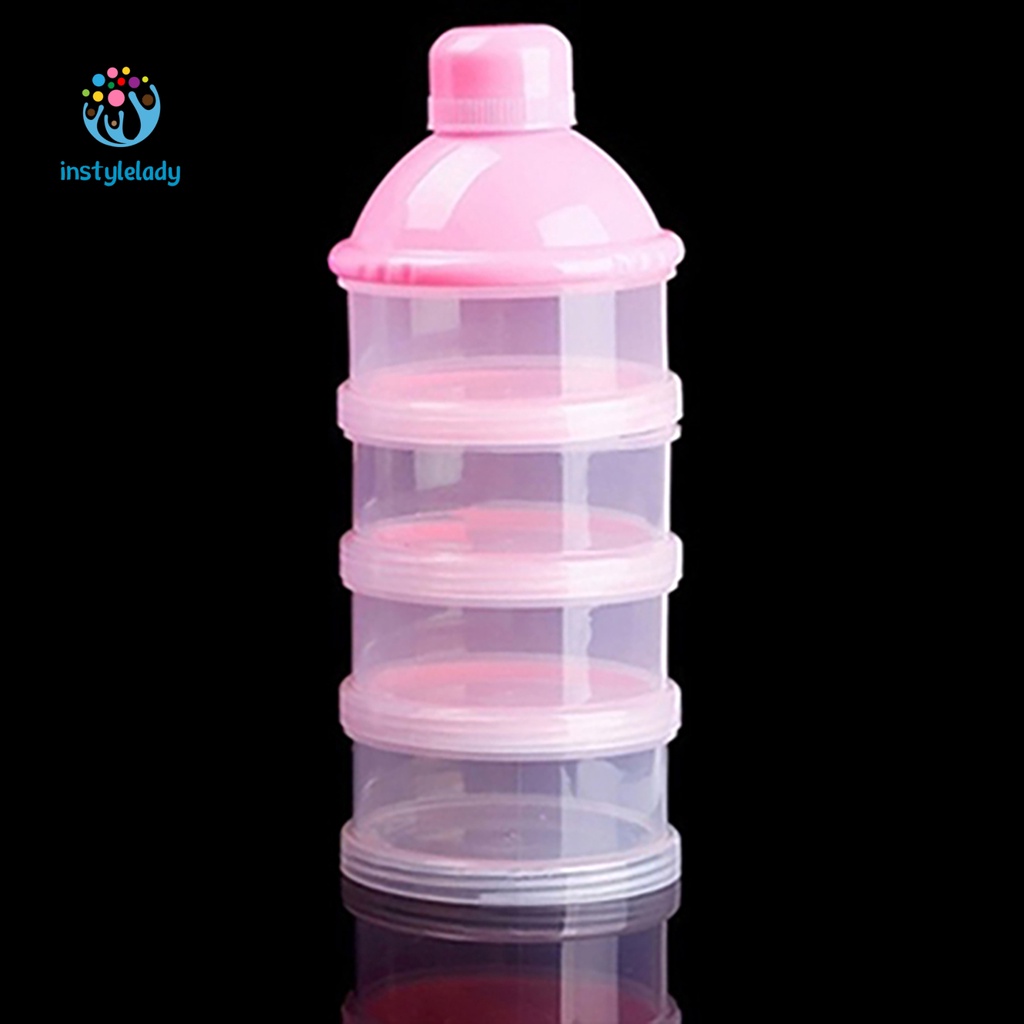 Hộp đựng sữa bột 4 tầng tiện lợi dành cho bé