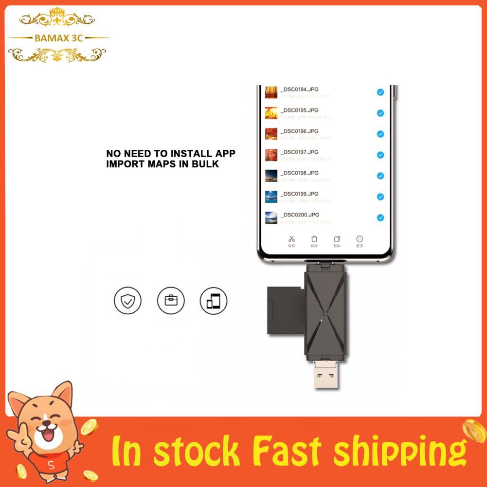 Đầu Đọc Thẻ Nhớ Usb 2.0 5 Trong 1 Đa Năng