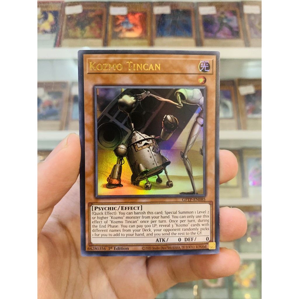 Thẻ Bài YugiOh! Mã GFTP-EN085 - Kozmo Tincan - Ultra Rare - 1st Edition