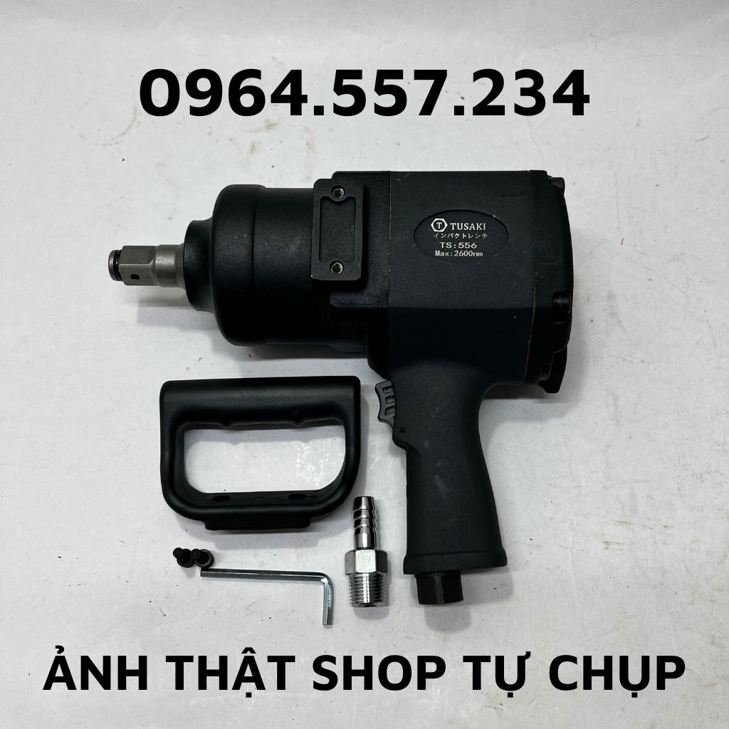 Súng Siết Bulong 3/4, Máy Mở Ốc Ts-556 Bằng Hơi Khí Nén TUSAKI-JAPAN