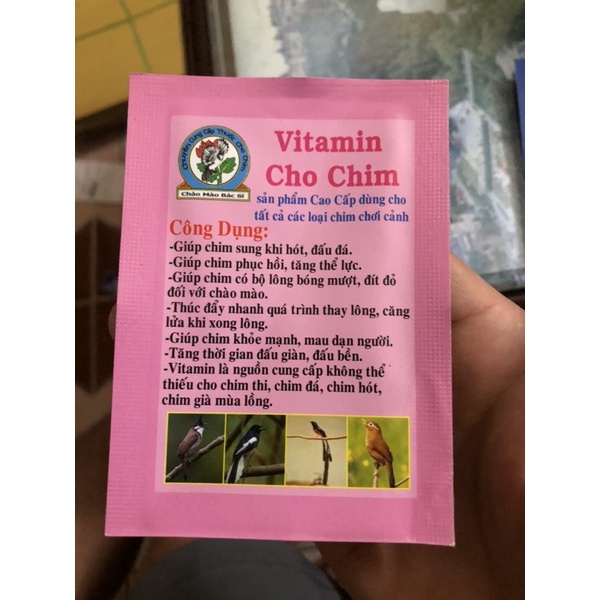 Vitamin dành cho Chim
