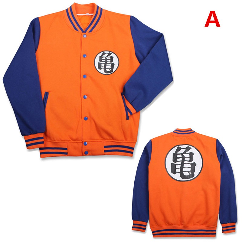Áo hoodie dài tay hóa trang nhân vật Son Goku trong Dragon Ball cho nam