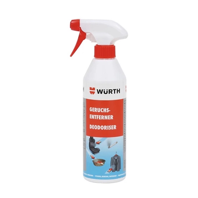 Chất khử mùi nội thất Wurth Deodoriser 500ml 089313920