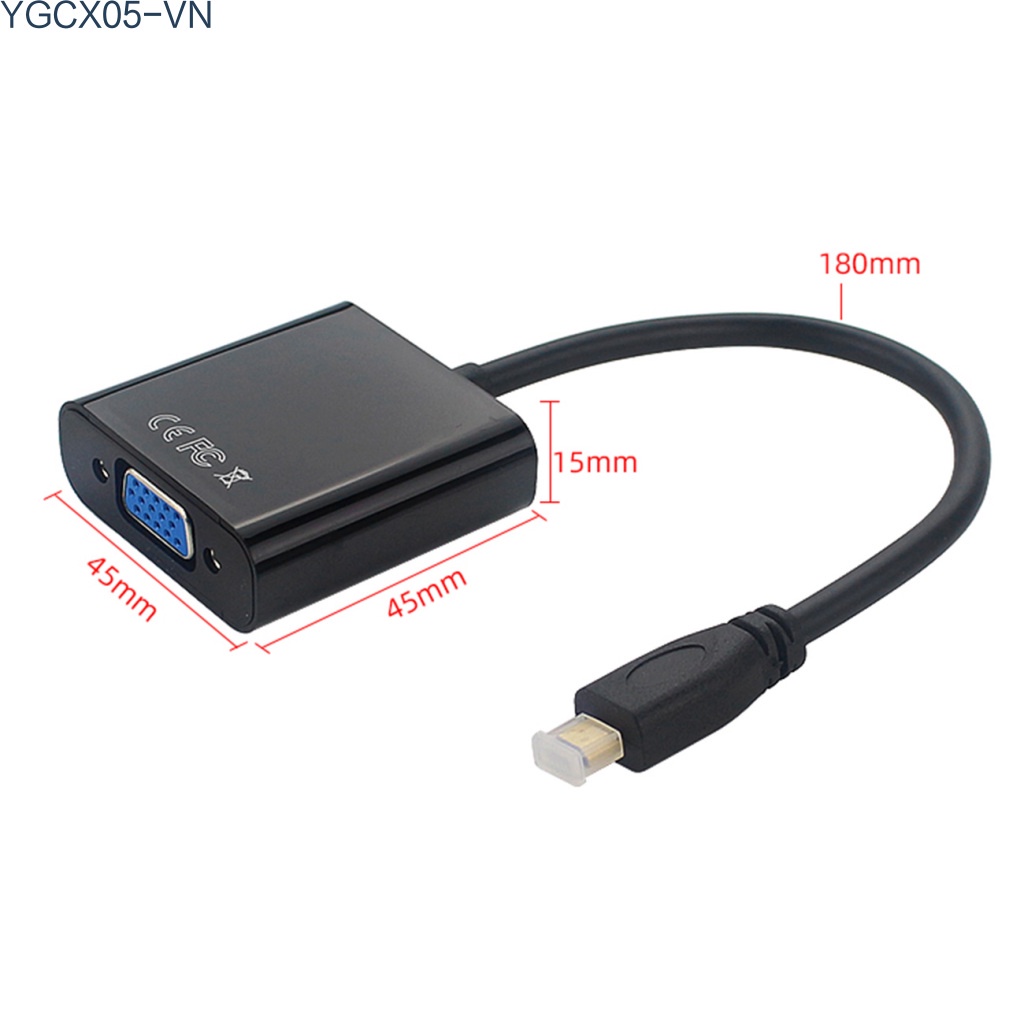 Cáp Chuyển Đổi Âm Thanh Từ Đầu Cắm Sang Ổ Cắm + Cổng Cắm Usb + Đầu Cắm Micro Hdmi Sang Vga Cho Điện Thoại / Raspberry Pi 4 | BigBuy360 - bigbuy360.vn