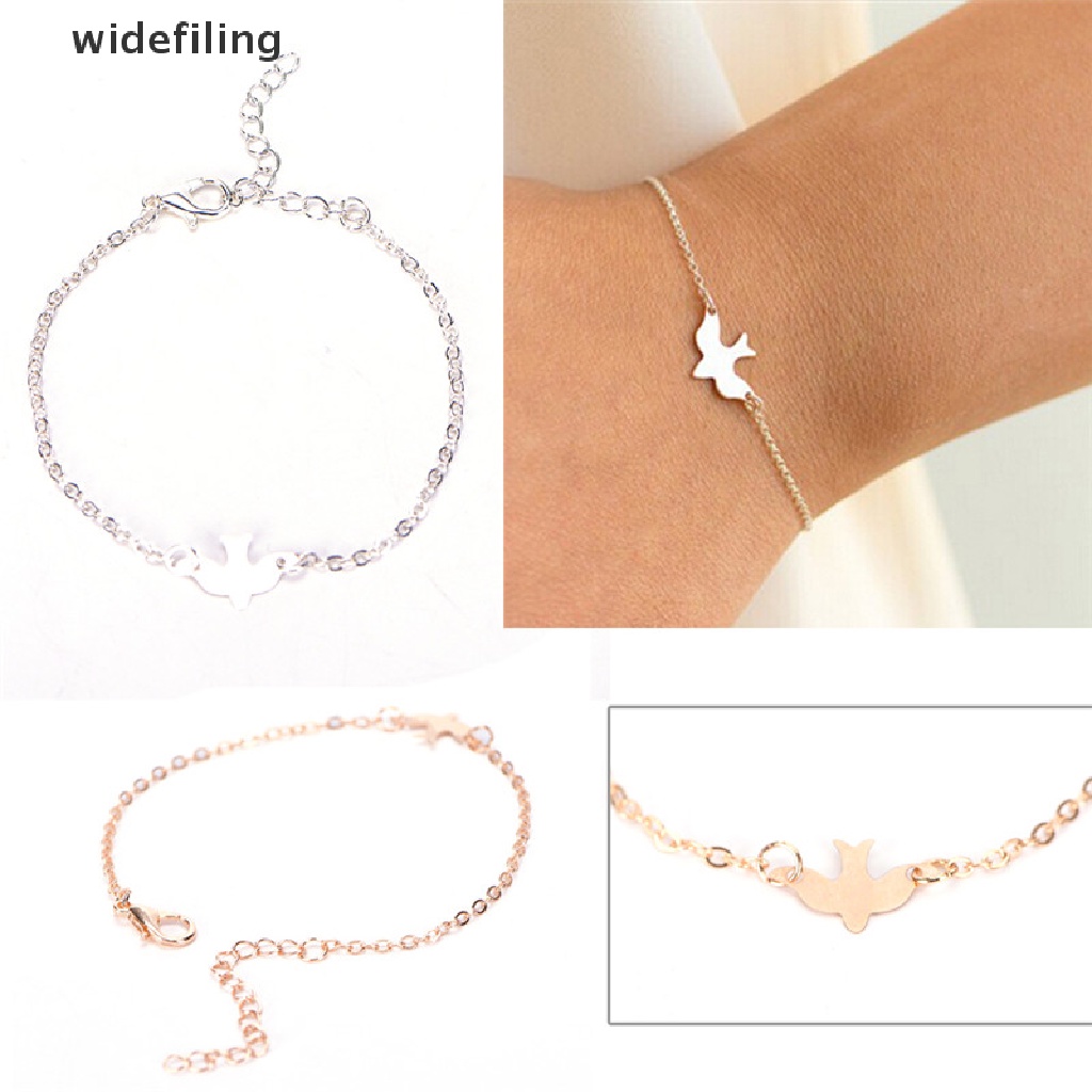 Vòng Tay Hình Chim Bồ Câu Nhỏ Nhắn Dễ Thương