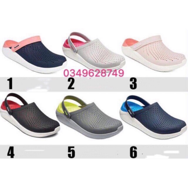 Dép sục cross literide nam nữ cực êm hàng loại 1 chính hãng chống nước