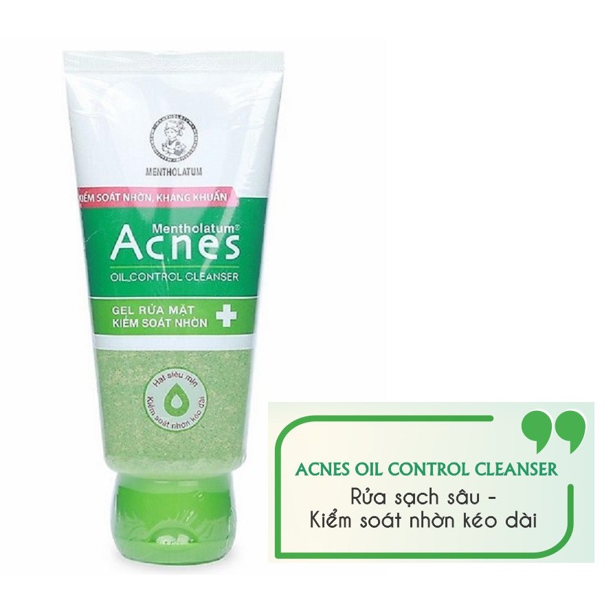 Gel rửa mặt Acnes Oil Control Cleanser 100g