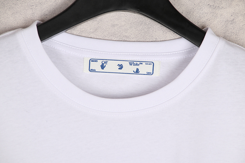 Áo thun ngắn tay phong cách Off White trẻ trung cho nam nữ 1209