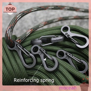 10pcs Outdoor Camping Carabiner Climbing Buckle Fast Hang Mini Buckle Hook EDC Tools
