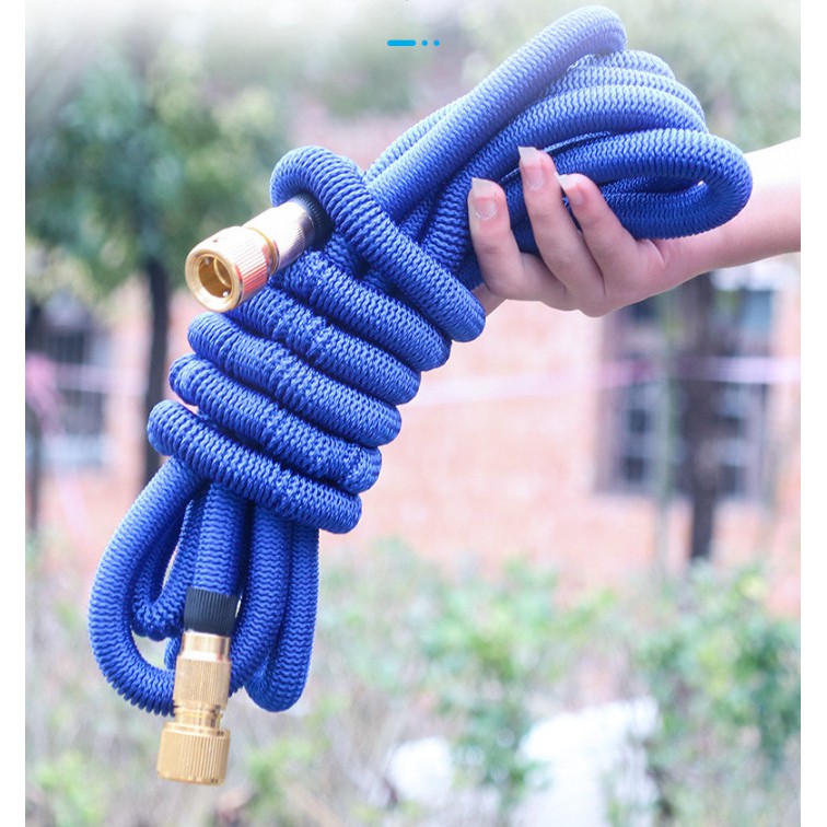 Bộ Vòi Rửa Xe Giãn Nở Tăng Áp Lực 15m Đồng Nguyên Chất, Hàng chất lượng