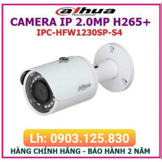 Camera IP 2.0MP Dahua IPC-HFW1230SP-S4 H265 +