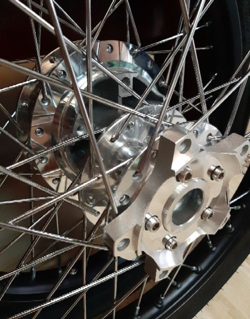 Bánh căm xe EXCITER 150 căm đùm mạ crom full vỏ ruột BLAZETECH như hình gắn như zin