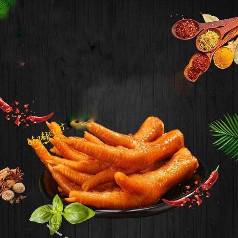 Chân gà cay Tứ Xuyên tẩm vị ăn liền siêu ngon