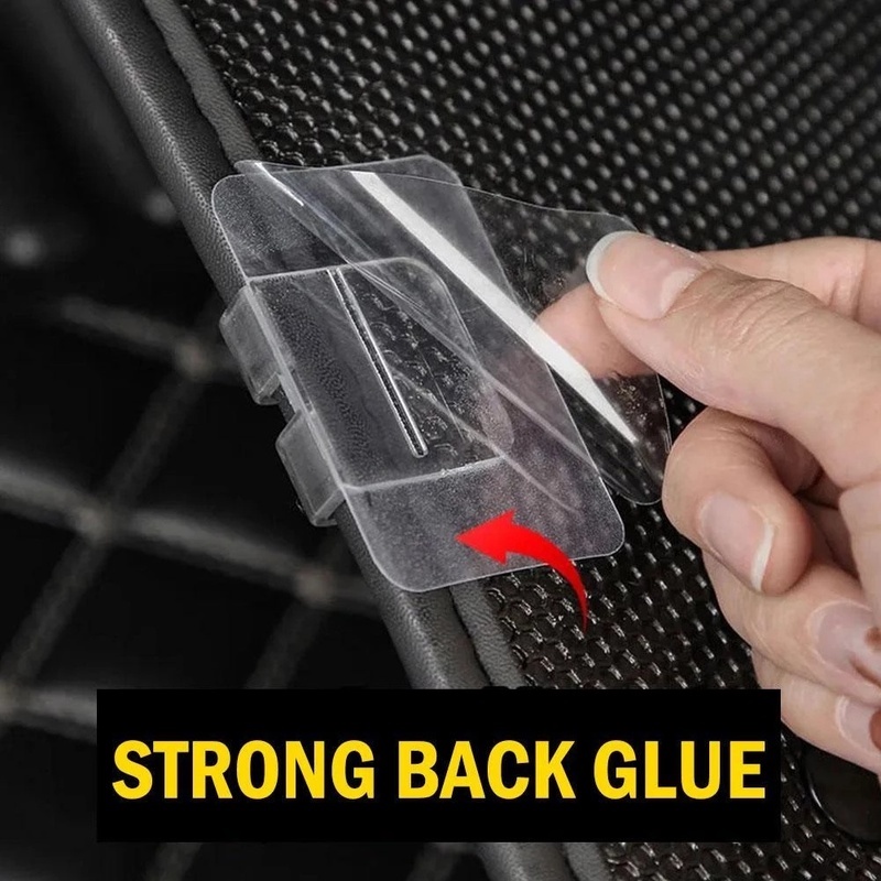 Miếng Dán Cố Định Chỗ Để Chân Trên Xe Hơi Chống Trượt Có Keo Dán Chặt Dính Chắc Chắn Đa Năng