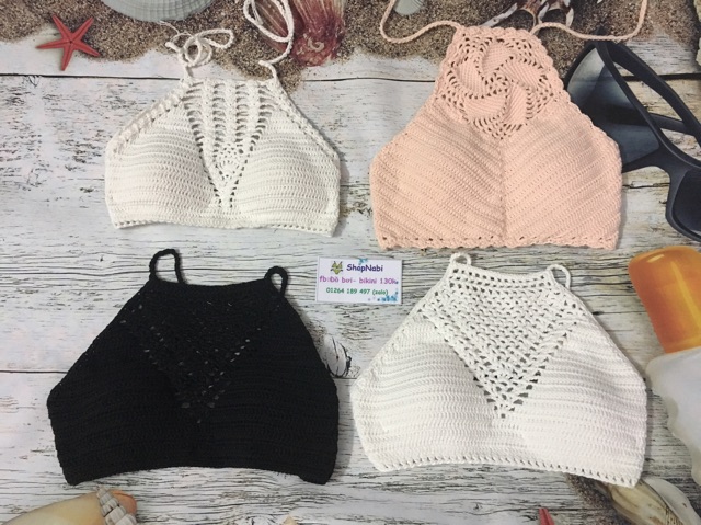 Bikini móc len (lướt qua để xem thêm mẫu)
